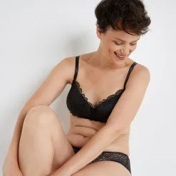 DENTELLE SOUTIEN-GORGE POST OPERATOIRE NOIR