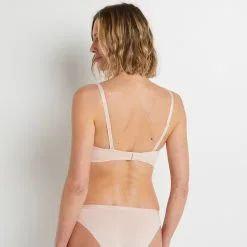 Invisible SOUTIEN-GORGE SANS ARMATURES NATUREL -Culottes RougeGorge Soldes 11257700 D
