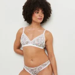 BEBEL SOUTIEN-GORGE SANS ARMATURES MULTICO BLANC