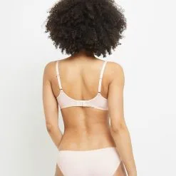 SYARA SOUTIEN-GORGE AMPLI EMBOITANT POUDRE -Culottes RougeGorge Soldes 11286107 D