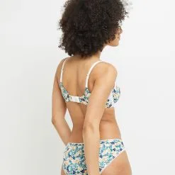 SYARA SOUTIEN-GORGE EMBOITANT BLANC/VERT -Culottes RougeGorge Soldes 11286306 D