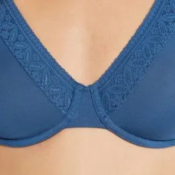 Alba™ SOUTIEN-GORGE FOULARD BLEU -Culottes RougeGorge Soldes 11295005 Z