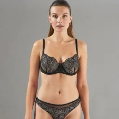 Artemis SOUTIEN-GORGE BALCONNET NOIR/ARGENT