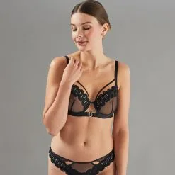 Aphrodite SOUTIEN-GORGE EMBOITANT NOIR