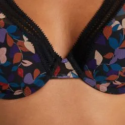 ANTONIA SOUTIEN-GORGE AMPLIFORME NOIR/ROSE -Culottes RougeGorge Soldes 11302300 Z