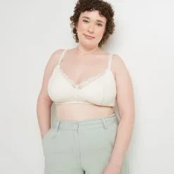 DENTELLE SOUTIEN-GORGE AMPLIFORME POSTOP ECRU