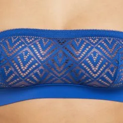 Cleo SOUTIEN-GORGE BRASSIERE BLEU -Culottes RougeGorge Soldes 11311200 Z