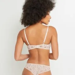 Bianca SOUTIEN-GORGE SANS ARMATURES POUDRE 7 Bianca SOUTIEN-GORGE SANS ARMATURES POUDRE -Culottes RougeGorge Soldes 20006400 D