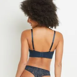 Bianca SOUTIEN-GORGE SANS ARMATURES PETROLE -Culottes RougeGorge Soldes 20007400 D