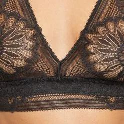 BISOU BRASSIERE DENTELLE MARRON 6 BISOU BRASSIERE DENTELLE MARRON -Culottes RougeGorge Soldes 20008900 Z