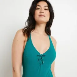 Lucky MAILLOT DE BAIN UNE PIECE VERT -Culottes RougeGorge Soldes 20020000 D