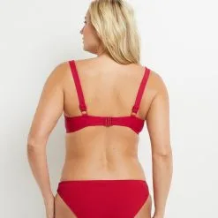 Lotus MAILLOT DE BAIN GRANDS BONNETS ROUGE -Culottes RougeGorge Soldes 20021801 D gt