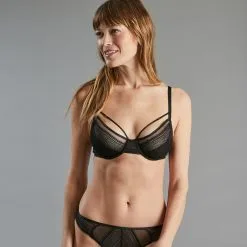 Billie SOUTIEN-GORGE EMBOITANT NOIR