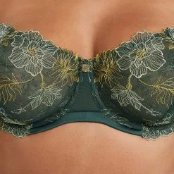 Betsy SOUTIEN-GORGE CORBEILLE TULLE VERT FONCE -Culottes RougeGorge Soldes 20023900 Z