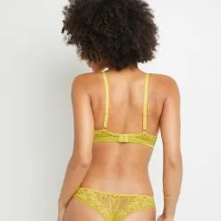 BELMA SOUTIEN-GORGE AMPLIFORME FOULARD JAUNE -Culottes RougeGorge Soldes 20024600 D