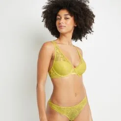 BELMA SOUTIEN-GORGE AMPLIFORME FOULARD JAUNE
