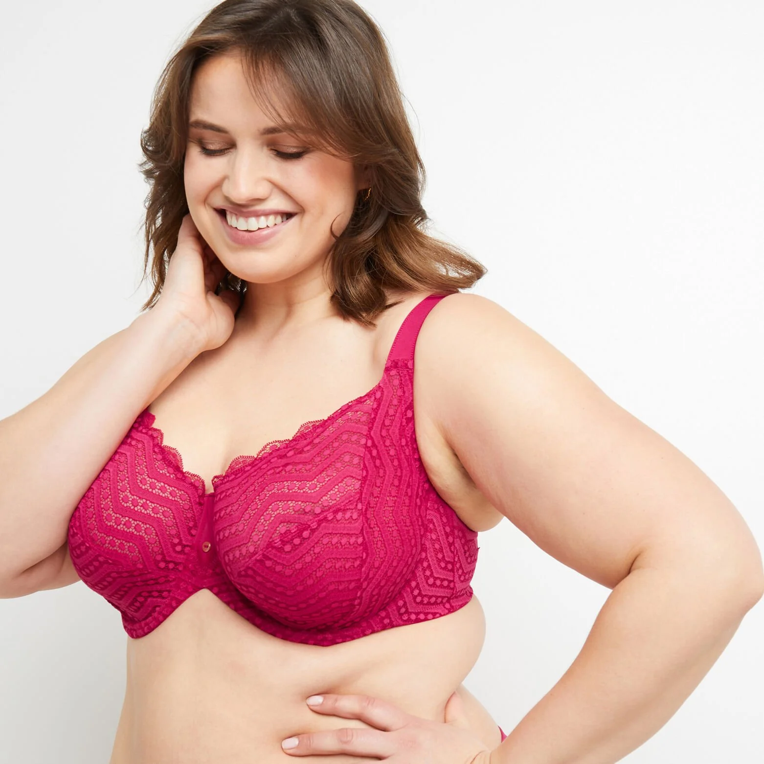 BEATRICE SOUTIEN-GORGE GRANDS BONNETS FUCHSIA 2 BEATRICE SOUTIEN-GORGE GRANDS BONNETS FUCHSIA – Image 2