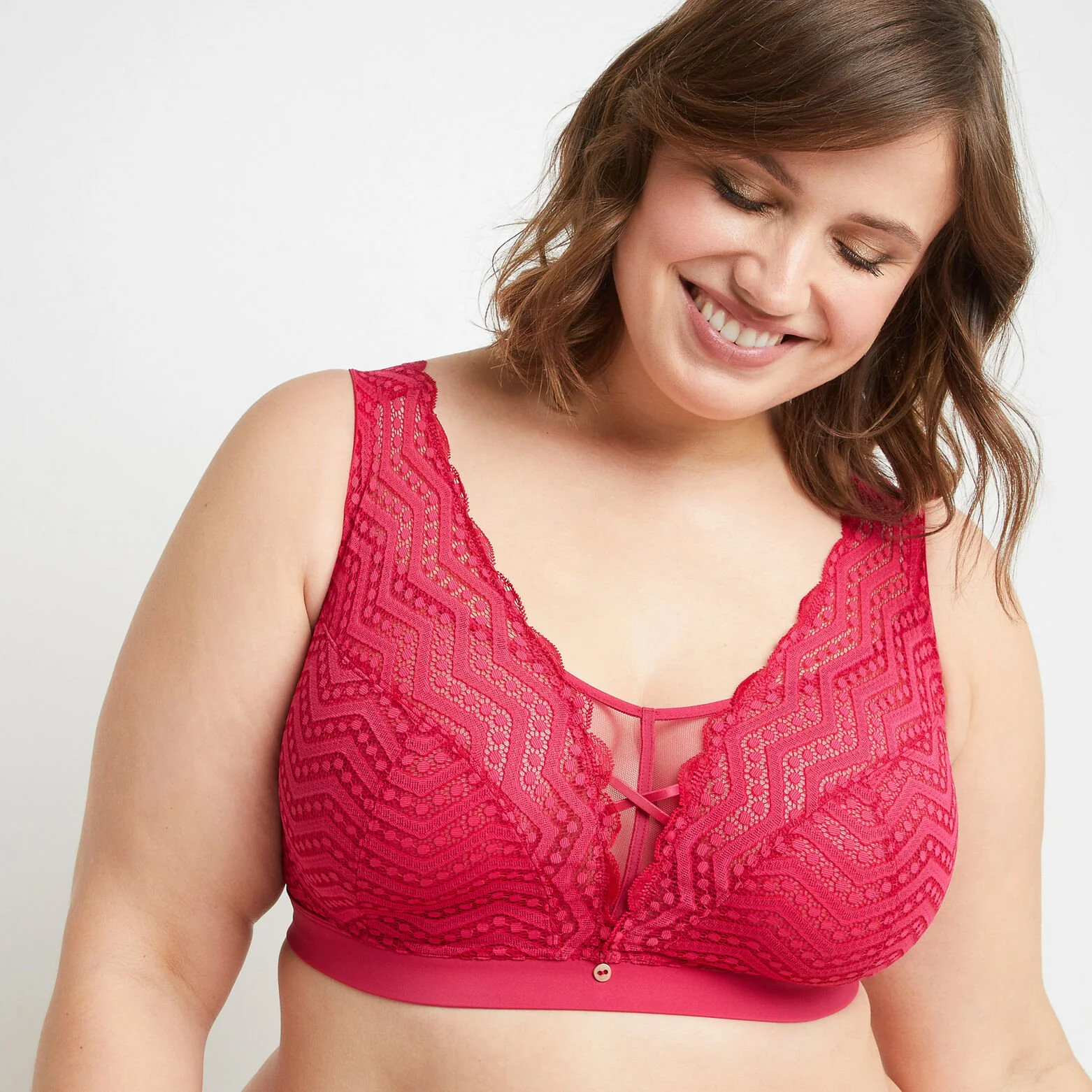 BEATRICE SOUTIEN-GORGE GRANDS BONNETS FUCHSIA 2 BEATRICE SOUTIEN-GORGE GRANDS BONNETS FUCHSIA – Image 2