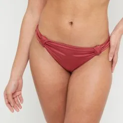Leonie MAILLOT DE BAIN SLIP MIDI BORDEAUX