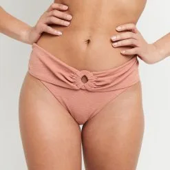 Lady MAILLOT DE BAIN SLIP MAXI ROSE