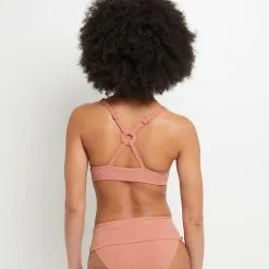 Lady MAILLOT DE BAIN PUSH UP MICROFIBRE ROSE -Culottes RougeGorge Soldes 20037500 D