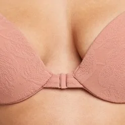 Lady MAILLOT DE BAIN PUSH UP MICROFIBRE ROSE -Culottes RougeGorge Soldes 20037500 Z