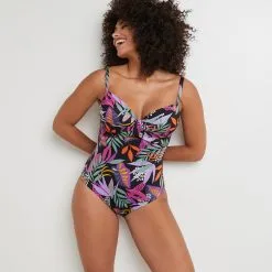 Lavande MAILLOT DE BAIN 1 PIECE NOIR