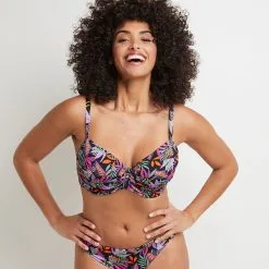 Lavande MAILLOT DE BAIN AMPLIFORME NOIR -Culottes RougeGorge Soldes 20045000 C