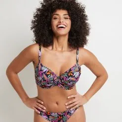 Lavande MAILLOT DE BAIN AMPLIFORME NOIR