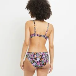 Lavande MAILLOT DE BAIN SLIP MAXI NOIR