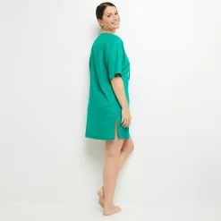 Lana TUNIQUE VERT -Culottes RougeGorge Soldes 20055701 D