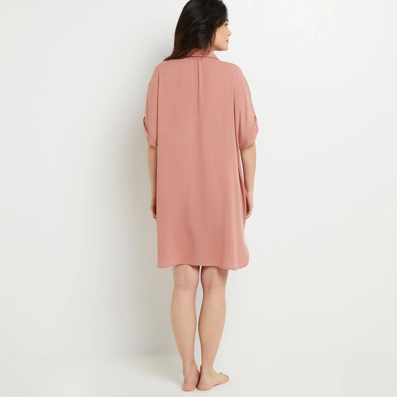 LEILA TUNIQUE BEACHWEAR ROSE 4 LEILA TUNIQUE BEACHWEAR ROSE – Image 4