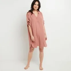 LEILA TUNIQUE BEACHWEAR ROSE