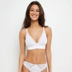Beauty SOUTIEN-GORGE SANS ARMATURES BLANC