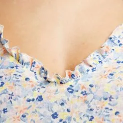 Beach NUISETTE IMPRIME MULTICO BLEU -Culottes RougeGorge Soldes 20065200 Z