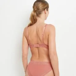 Ben SOUTIEN-GORGE AMPLIFORME FOULARD ROSE -Culottes RougeGorge Soldes 20067200 D