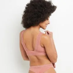 Ben SOUTIEN-GORGE SANS ARMATURES ROSE -Culottes RougeGorge Soldes 20067300 D