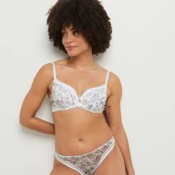 BEBEL SOUTIEN-GORGE AMPLI EMBOITANT MULTICO BLANC