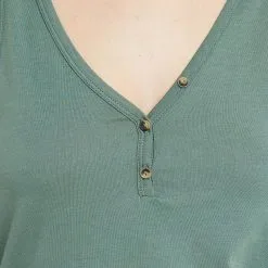 Bambi TOP COTON KAKI -Culottes RougeGorge Soldes 20070301 Z