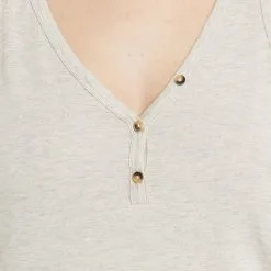 Bambi TOP COTON BEIGE -Culottes RougeGorge Soldes 20070302 Z