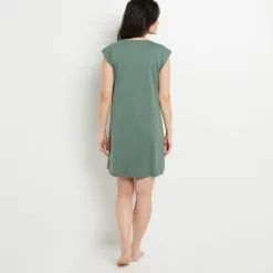 Bambi NUISETTE MANCHES COURTES COTONi KAKI -Culottes RougeGorge Soldes 20071201 D