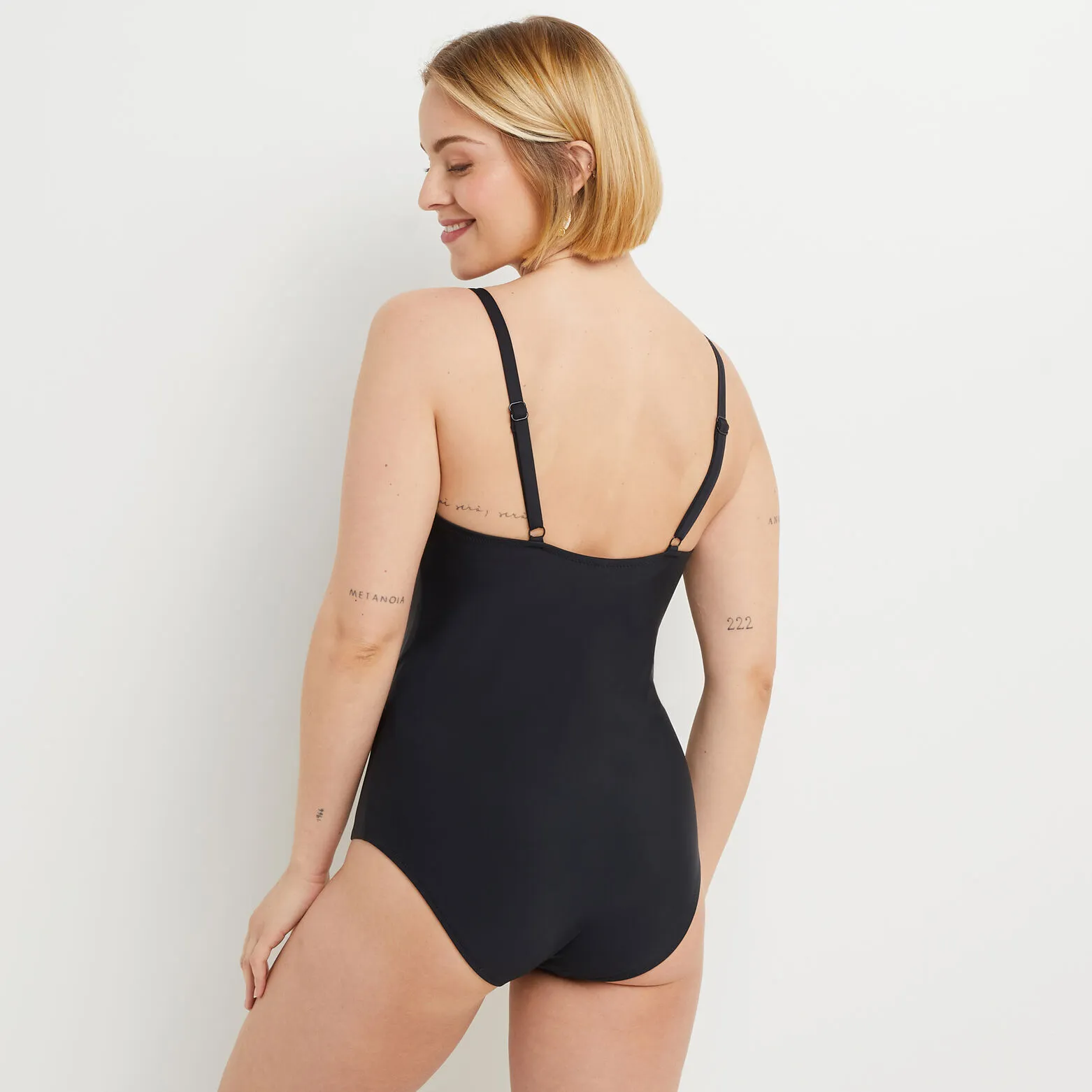 Lana MAILLOT DE BAIN UNE PIECE EMBOITANT NOIR 4 Lana MAILLOT DE BAIN UNE PIECE EMBOITANT NOIR – Image 4