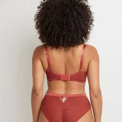 CARLA SOUTIEN-GORGE CORBEILLE MULTICO ORANGE -Culottes RougeGorge Soldes 20076300 D