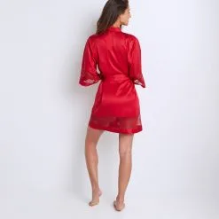 Trinity KIMONO ROUGE -Culottes RougeGorge Soldes 43190201 D