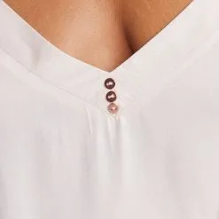 AROME TOP BRETELLES VISCOSE IVOIRE -Culottes RougeGorge Soldes 43193100 Z