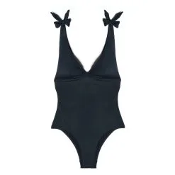 Becky Maillot 1pièce Réglable NOIR -Culottes RougeGorge Soldes 77009000 D