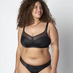 OLENA Soutien-gorge Sans Armatures NOIR