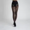 Collants Fantaisie Femme | Flora Collant 30D Noir | RougeGorge
