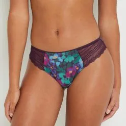 Culotte Femme | Anne Culotte Microfibre Violet | RougeGorge