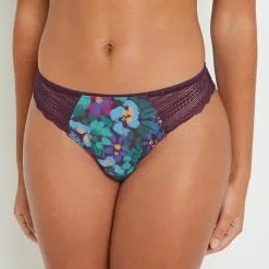 Culottes Jusqu Femme | Anne Tanga Microfibre Violet | RougeGorge